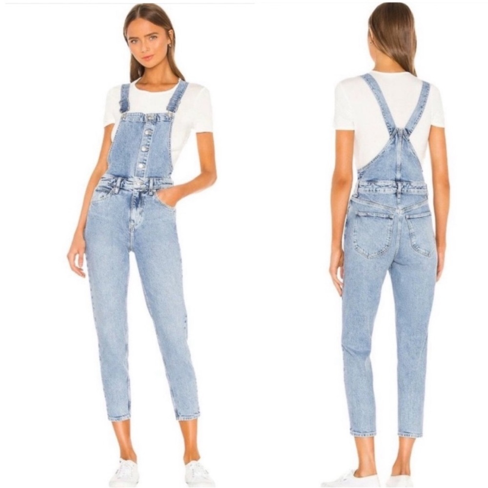 Free People We the Free Shelby Denim Overalls size 29
